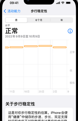 平阴iPhone手机维修如何在iPhone开启'步行稳定性通知'