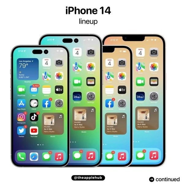 平阴苹果14维修分享iPhone 14全家福 