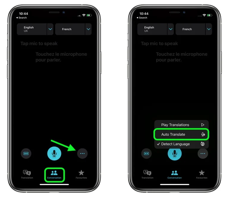平阴苹果手机维修分享iOS 15 “翻译” App 新改进 