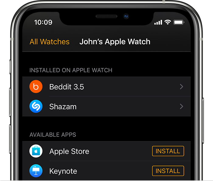 平阴苹果手机维修分享如何在 Apple Watch 上下载应用 